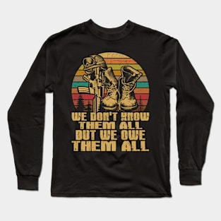 Retro We Don't Know Them All Long Sleeve T-Shirt